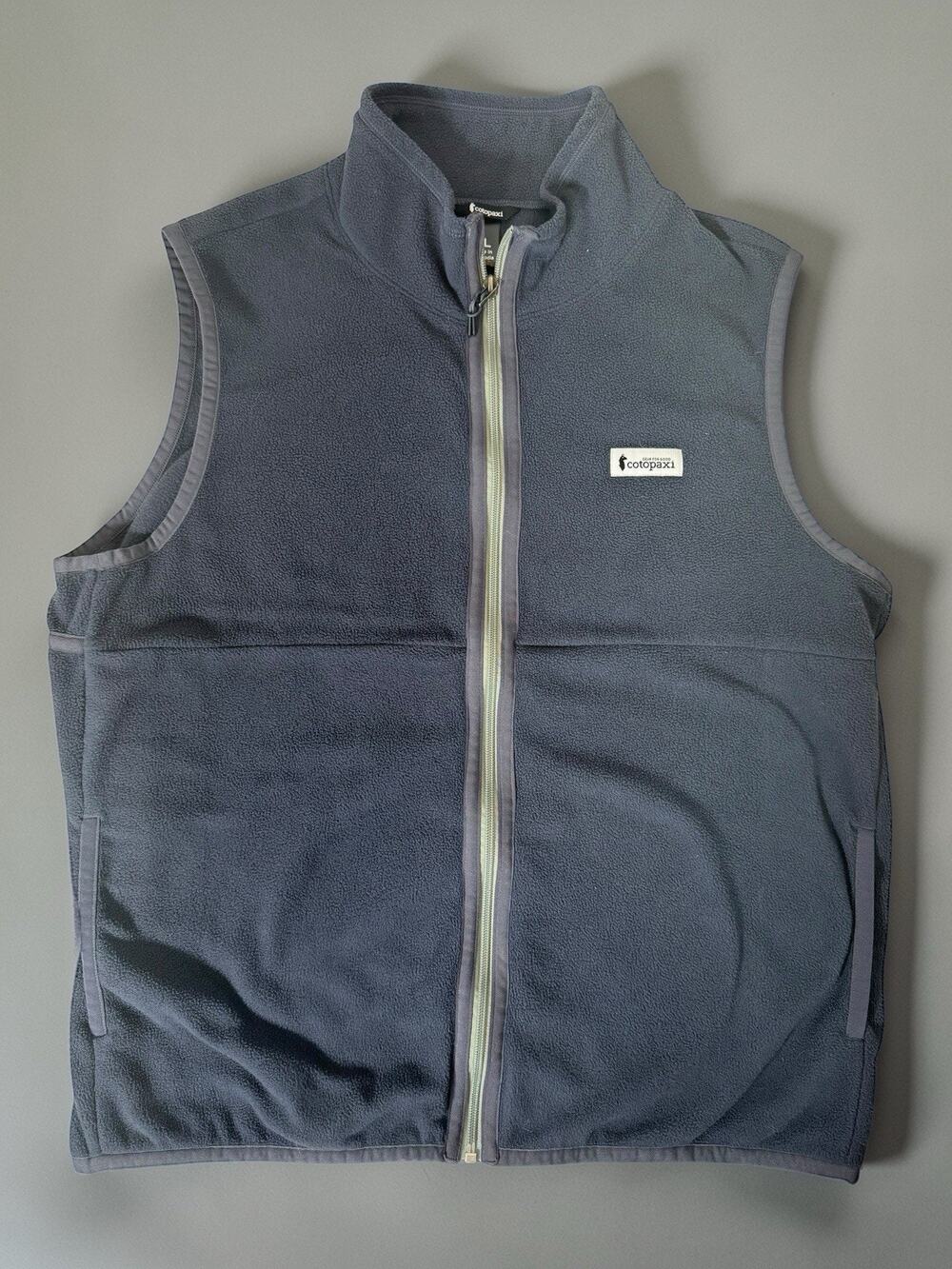 Cotopaxi Mens Amado Fleece Vest Lightweight X-Large Navy Warm Winter Logo